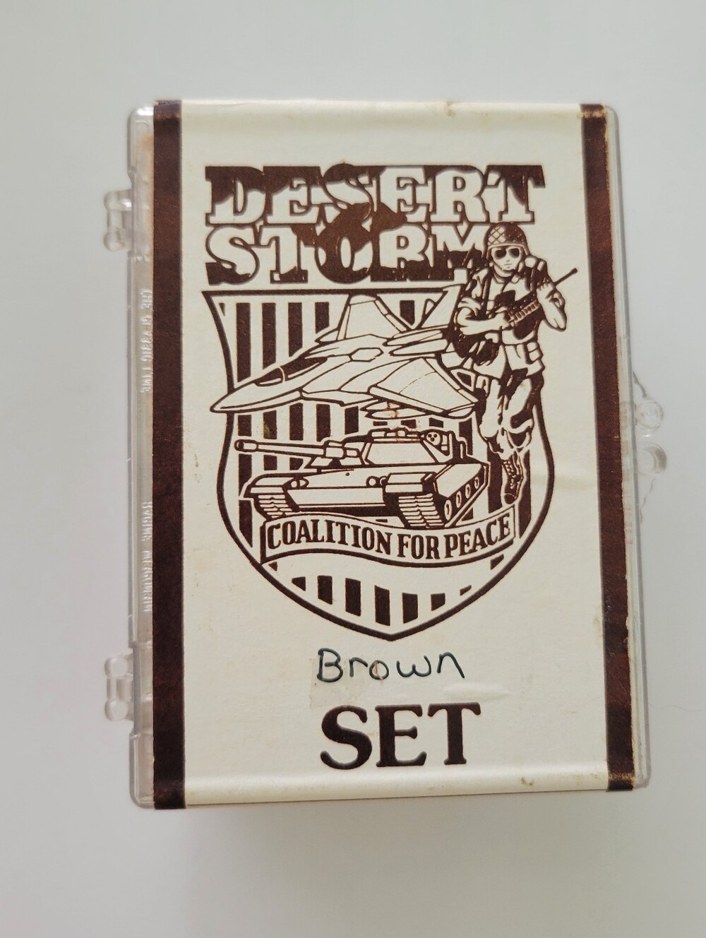 1991 Desert Storm trading card setComplete set of 88 Cards